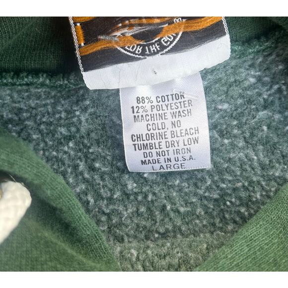 Vintage Cape Cod Hoodie - Forest Green - Men’s Large - Picture 3 of 3